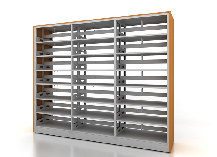 雙面3組圖書(shū)架